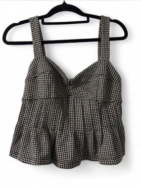 Free People Tank Top - Black & White